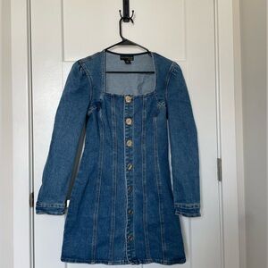House of Harlow jean mini dress, never worn